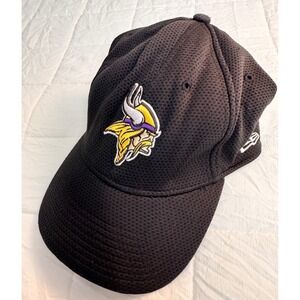 Minnesota Vikings NFL New Era 39THIRTY Hat Cap Fitted‎ Black L-XL Football